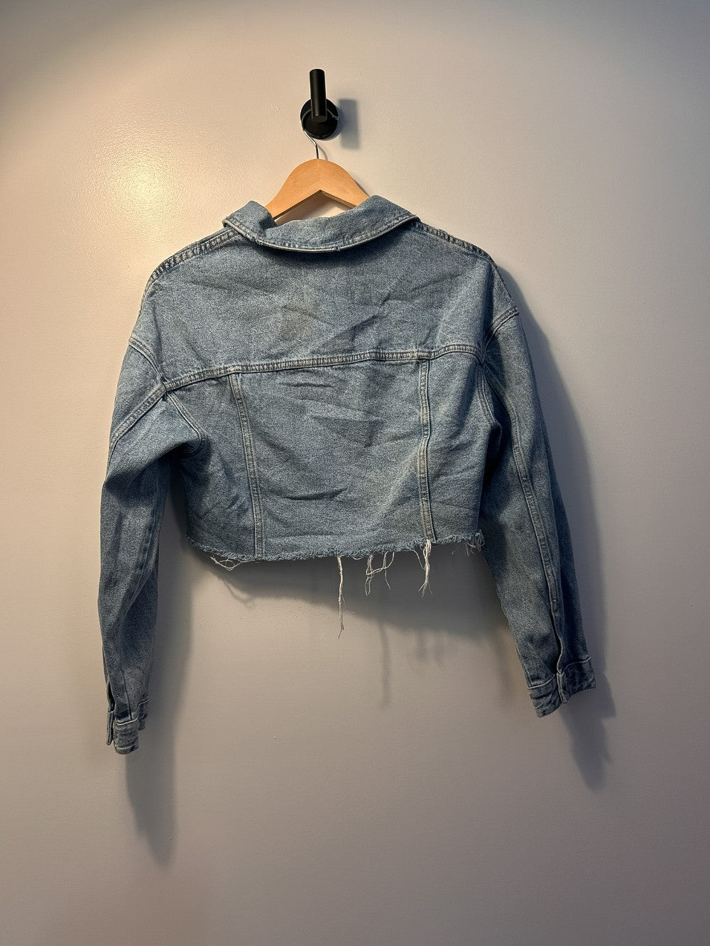Garage Cropped Jean Jacket XS|2928
