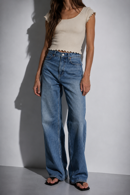 By Together - Ribbed Merrow Top