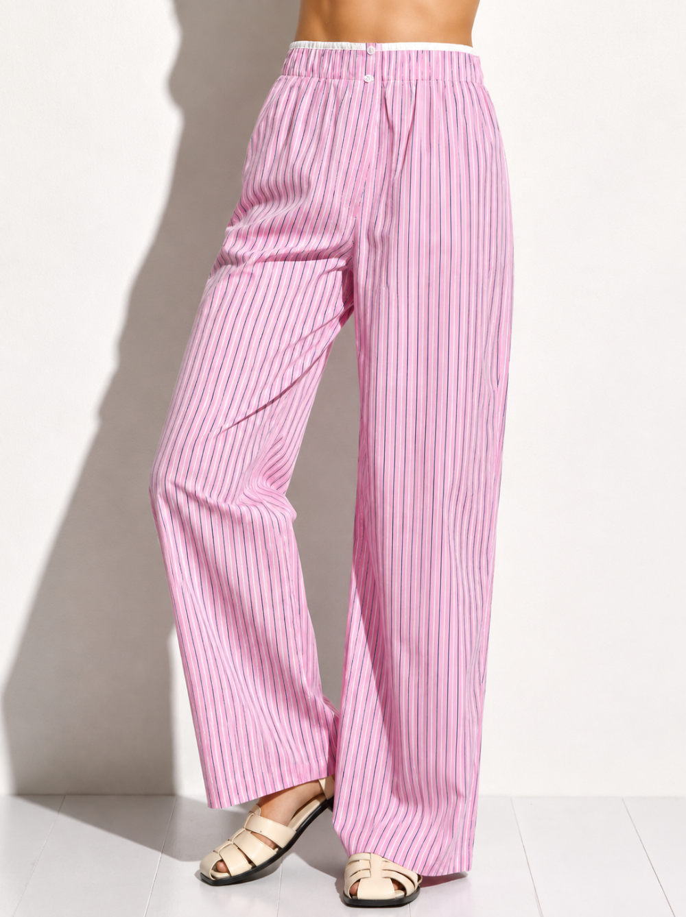 Active Basic - Contrast Waist Band Boxer Pants|1497