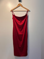 Red Midi Dress - S|3937