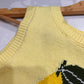 Lemon Knit Sweater Tank Small *Imperfection Reg $55|3834