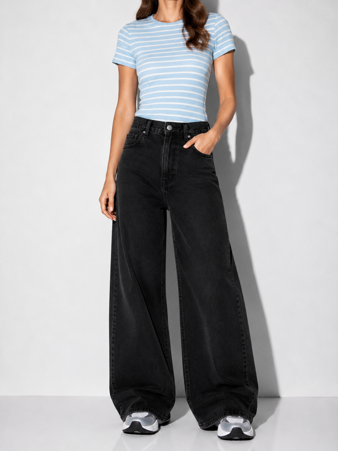 Pieces - Ribbed Tee