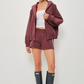 Pretty Garbage - Roxy Micro Grid Nylon Shorts|3629
