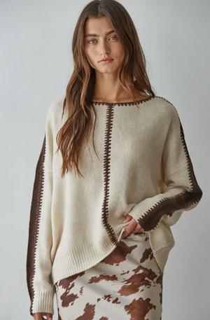 By Together - Knit Sweater Stitch Detail|563