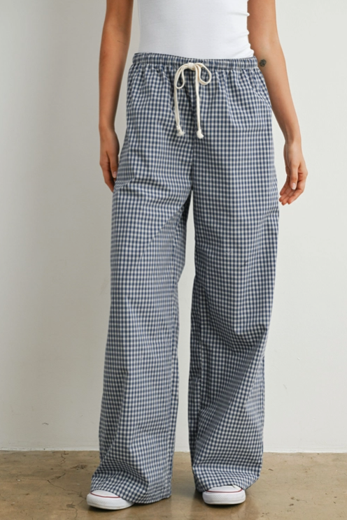 Buttermelon - Loose-Fit Adjustable Tie-Front Pants|221