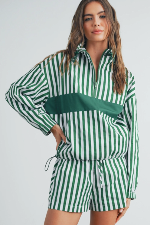 Buttermelon - Drawstring Turtleneck Jacket|198