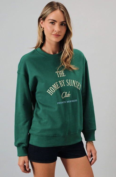 Sunday Edition - Crew Neck "Home By Sunset Club"|19