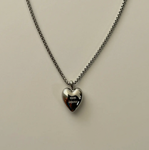 Mon Amour Necklace- Silver|2167