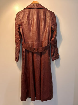 Leather Trench Coat - 7/8|2680