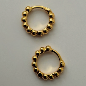 Bubble Huggies - 18K PVD Gold Plating|3177