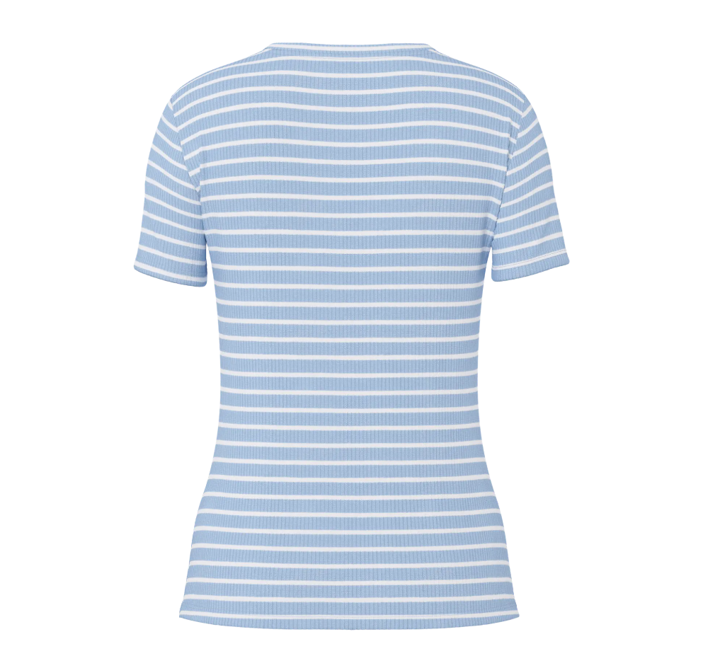 Pieces - Ribbed Tee|3029