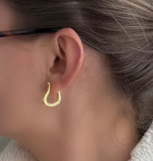 Nuun Hoops- 8K PVD Gold Plating|1647