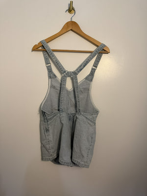 Twin Overall Shorts - S|1342