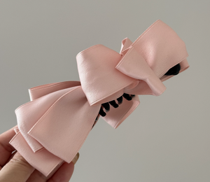 Lady June - Oversized Bow Banana Hair Clip|1819