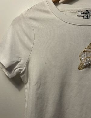 Pretty Garbage Seashell Tee S *Imperfection|3243