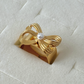Namaste Jewelry - Bow Pearl Ring|1846