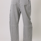 Le Lis - Elastic Waist Big Pocket Barrel Pants|125