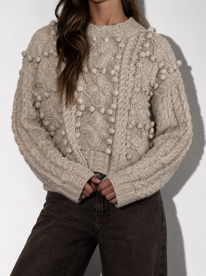 By Together - Knit Sweater Cable Knit Pullover