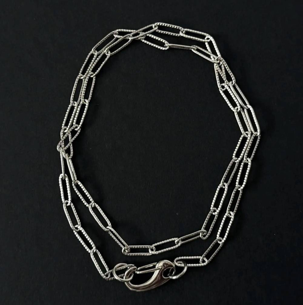 Namaste Jewelry - Aera Chain Necklace- Silver|1835