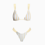 Sundaze Brunch - Summer Romance Bikini Set Yellow Stripe|113