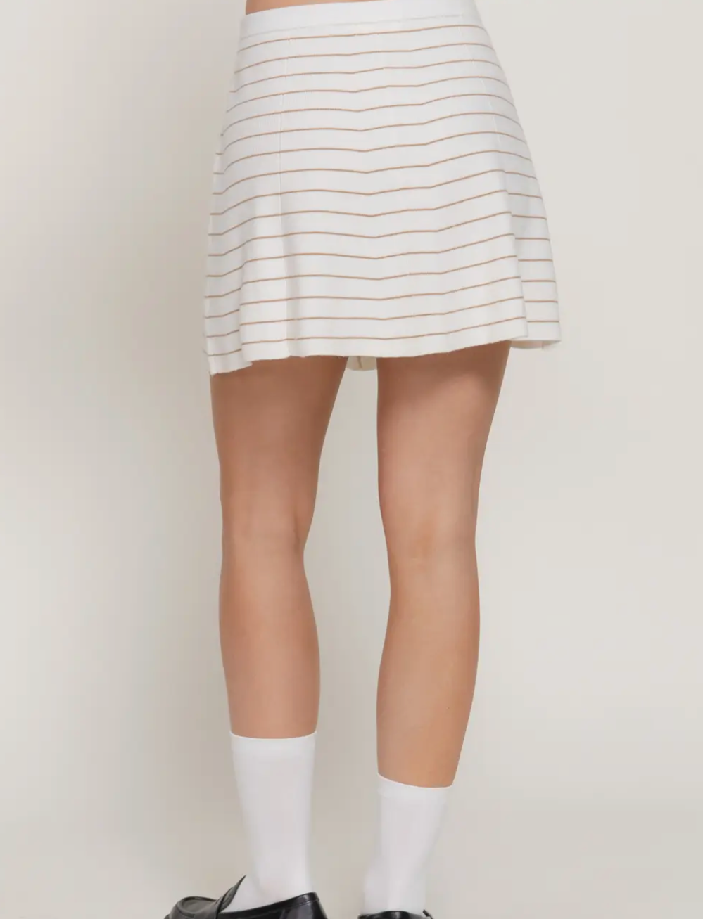 Active Basics - Mini Striped Knit Skirt|2322