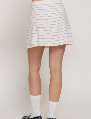 Active Basics - Mini Striped Knit Skirt|2322