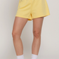 Active Basic - Fold Over Waist Band Sweat Shorts|313