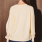 Le Lis - Soft Round Neck Henley Sweater Top|3714