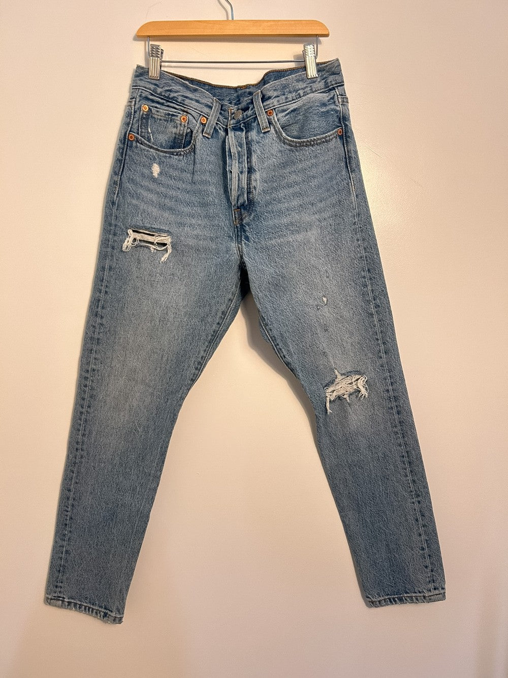 Levis 501 Skinny Jeans Size 27|1184