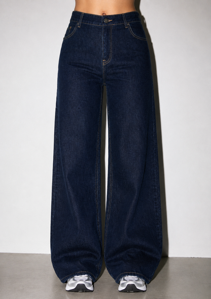 Pieces - Dark Blue Denim Denim