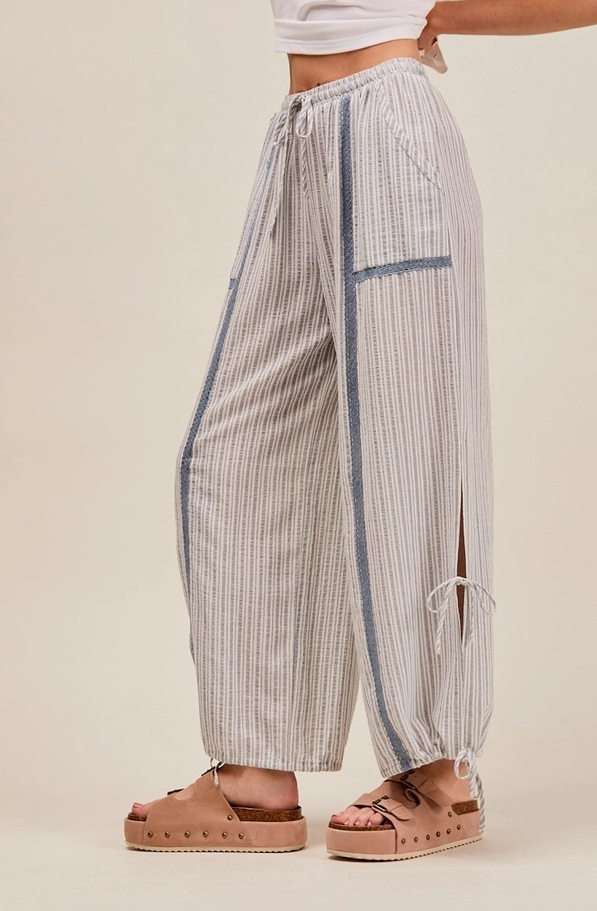 So Me - Multi Stripe Joggers|602