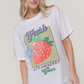 Active Basic - Short Sleeve Strawberry Tee|394