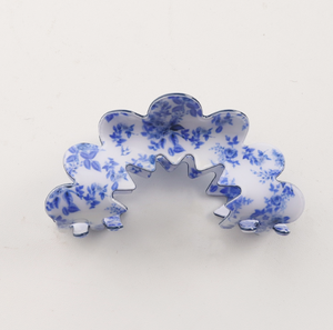 Lady June - Claw Clip Blue Porcelain Style|1790