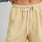 Buttermelon - Casual Striped Drawstring Shorts|180
