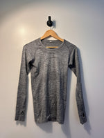 Lululemon Long Sleeve 6 Grey|3104
