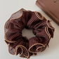 Lady June - Polka Dot Ruffle Scrunchie|2025