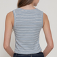 Active Basic - Striped Textured Knit Top|429