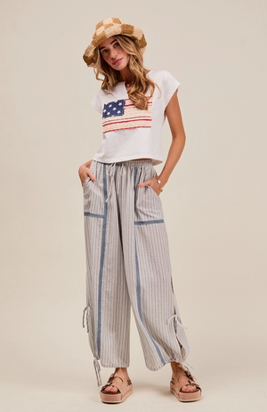 So Me - Multi Stripe Joggers|601