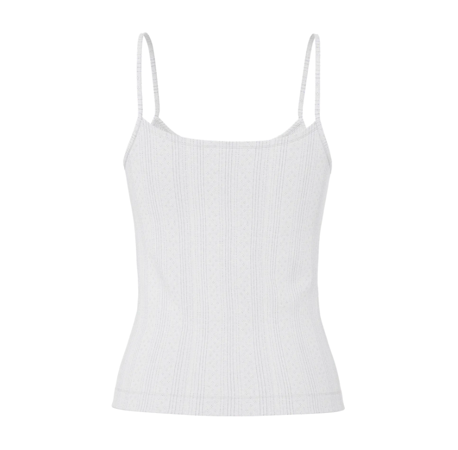Pieces - Pointelle Tank|2941