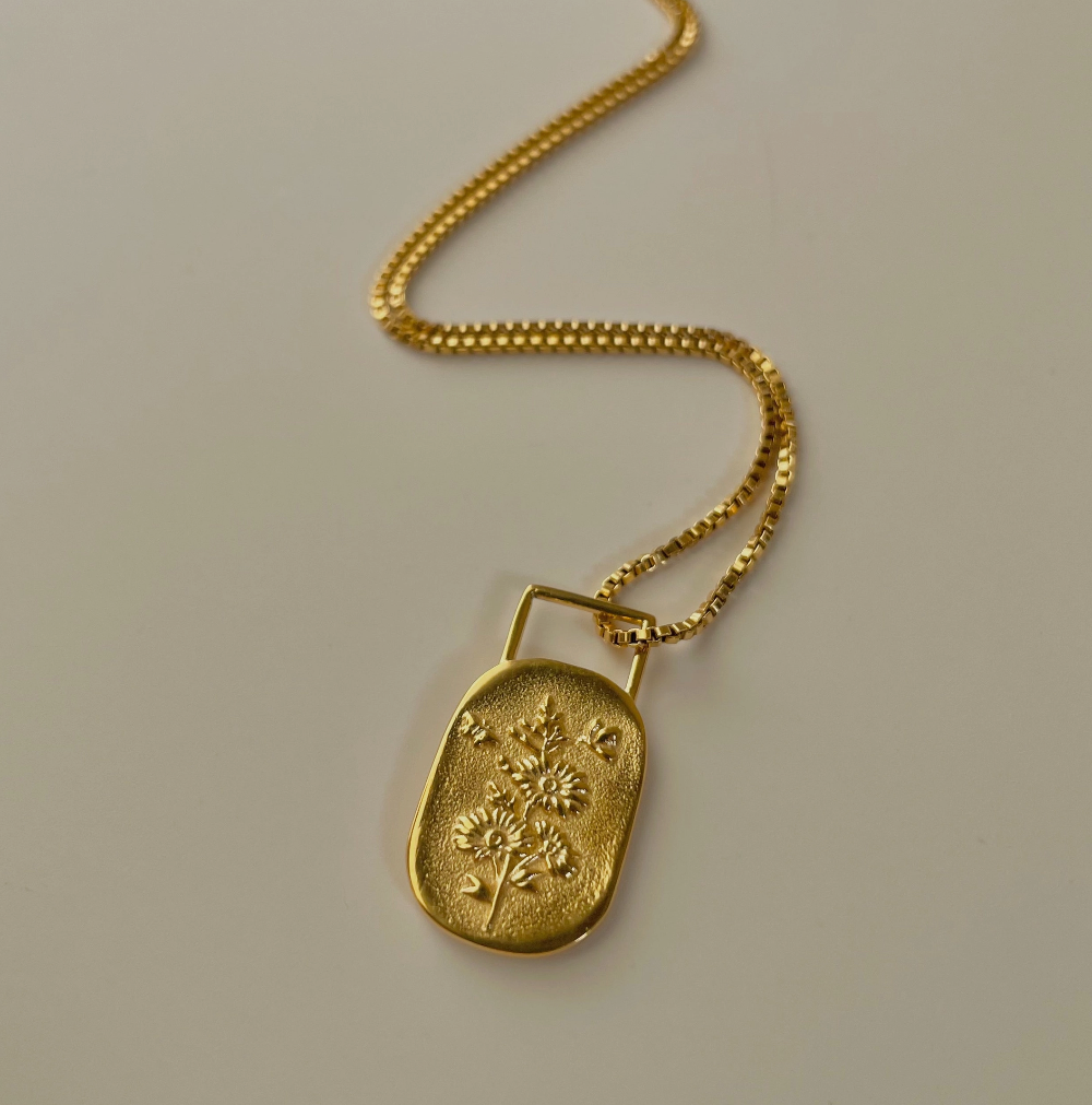 Namaste Jewelry - Bloom Affirmation Necklace|1839