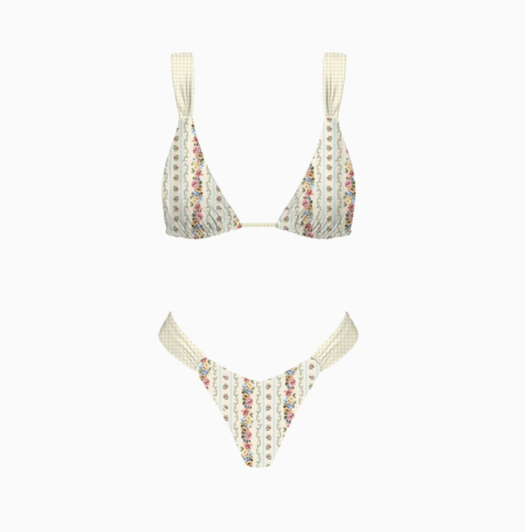 Sundaze Brunch - Summer Romance Bikini Set Cream Floral|112