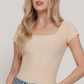 Active Basics - Cap Sleeve Textured Body Suit|300