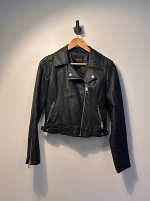 Guess Leather Jacket XS|3770