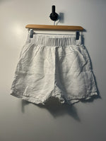 Peplum Shorts - XS (100% Linen)|4249