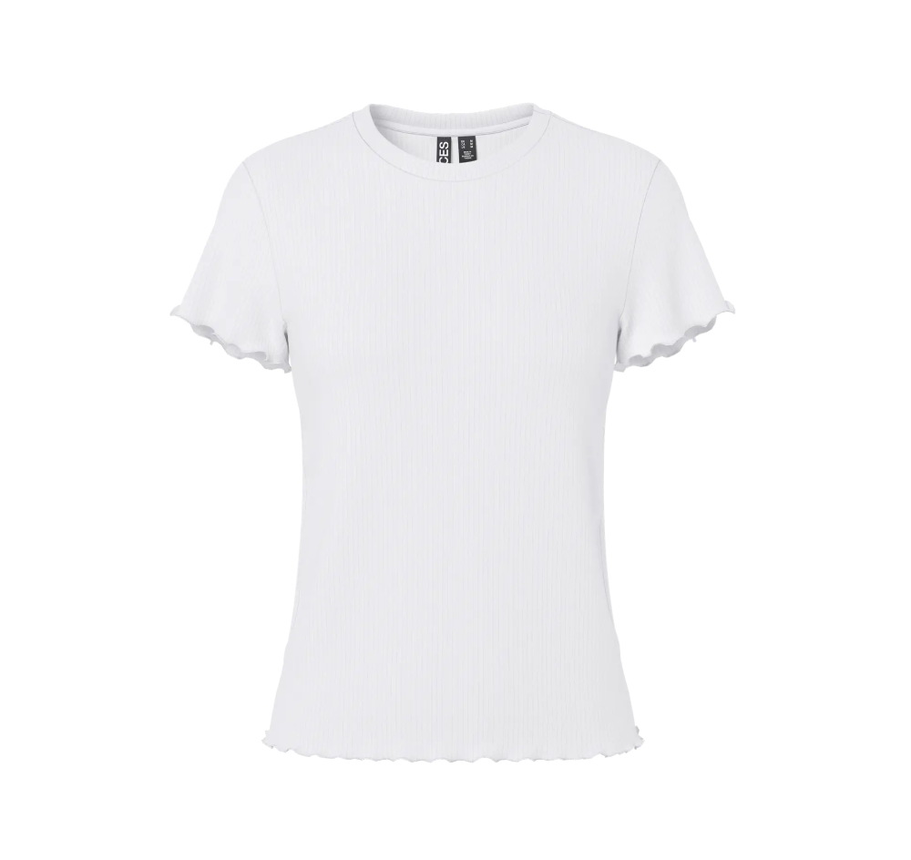 Pieces - Ruffle Tee|3036