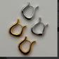 Nuun Hoops- 8K PVD Gold Plating|1646
