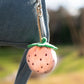 Bukowski - Strawberry Bag Charm - Pink
