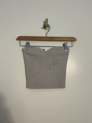 Babaton Ribbed Tube Top XS *Imperfection|839