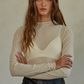 By Together - Mock Neck Sheer Bodysuit|507