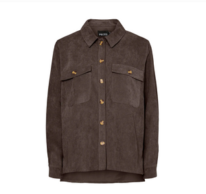 Pieces - Corduroy Button Up|3044